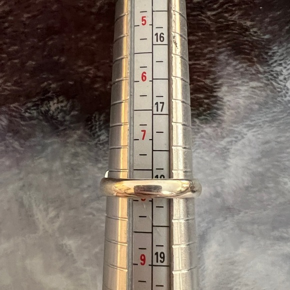 ❤️ Kingman Honey Dahlia Emerald Valley Turquoise Cluster 925 Navajo Ring Sz8 Adj - Picture 9 of 13